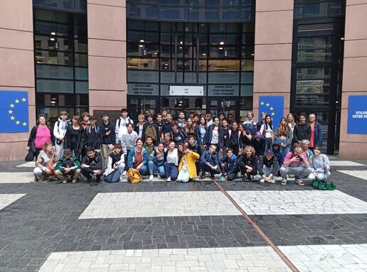 Visite du parlement européen à Strasbourg